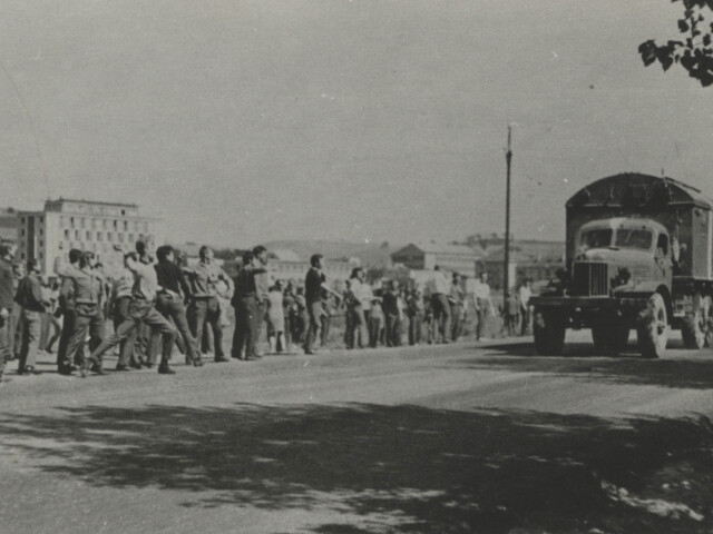 detva, okupácia, 1968, kolóna,