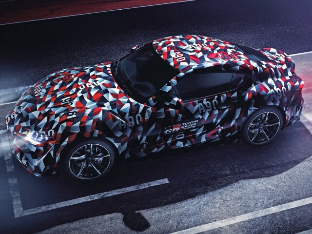 Toyota Supra - kamufláž 2018