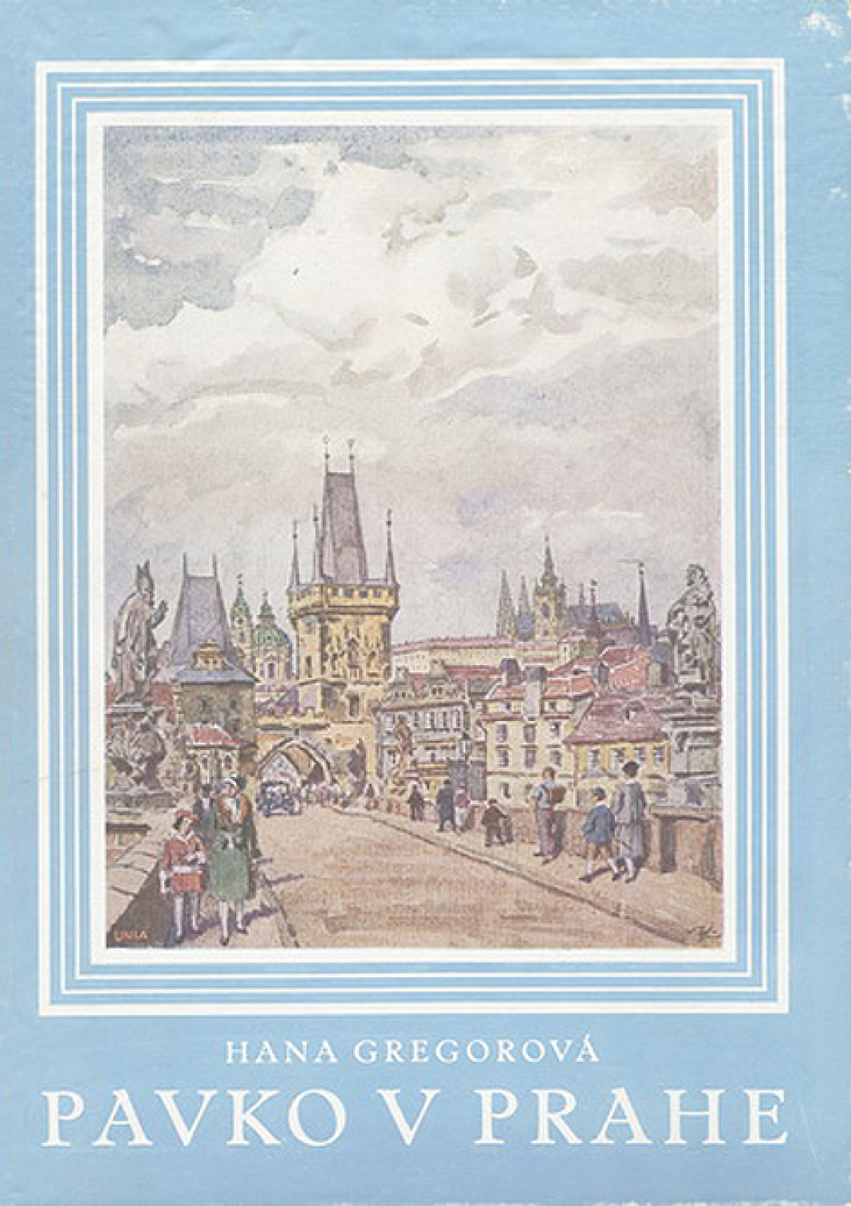 hana gregorová, pavko v prahe, 1933,