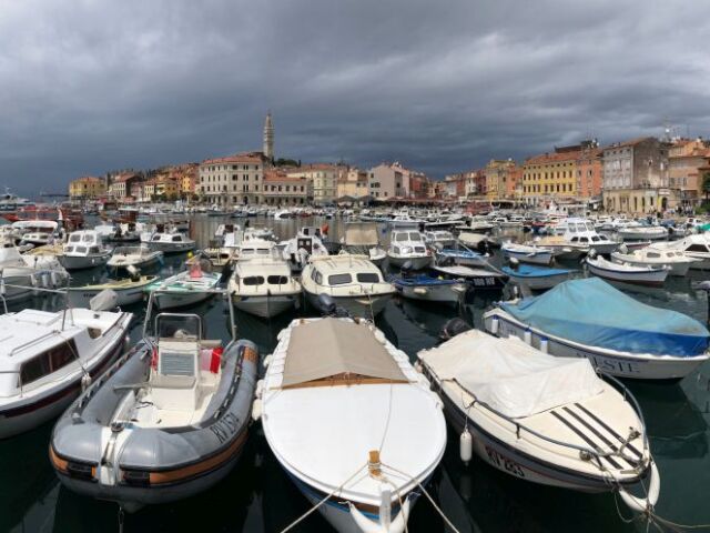 Rovinj, chorvátsko, more