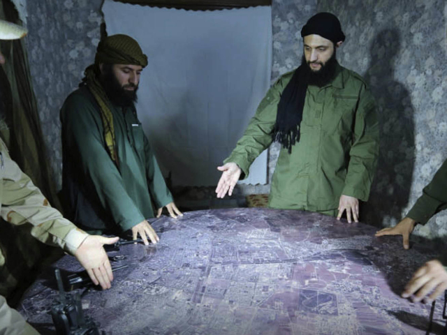 Sýria, povstalci, idlib, Abu Mohammed al-Golani