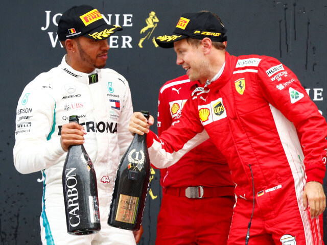Sebastian Vettel, Lewis Hamilton