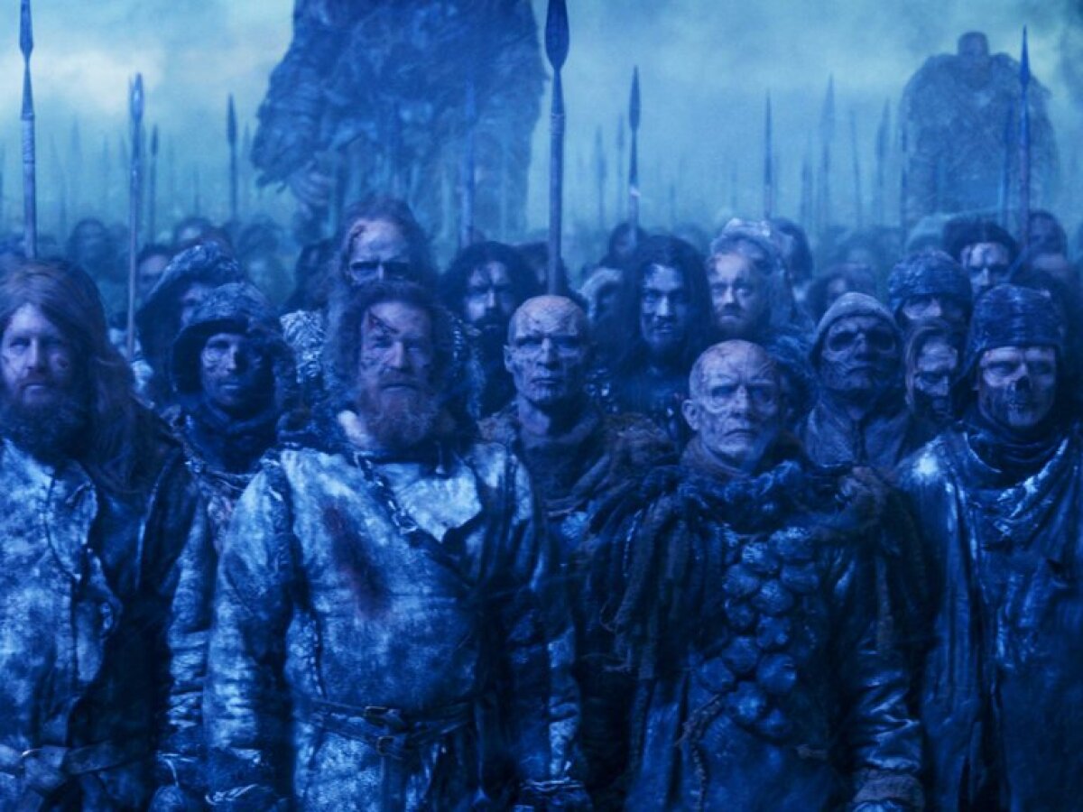 hra o tróny, game of thrones, armáda mŕvych, bieli chodci,