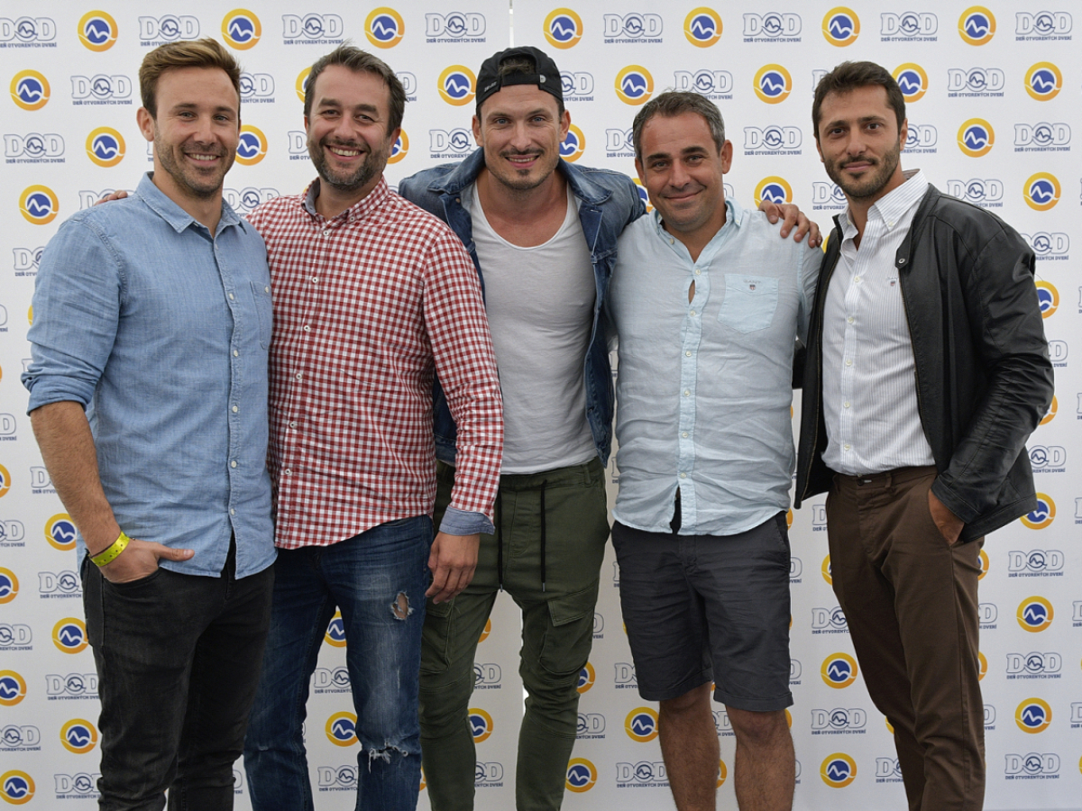 Marek Fašiang, Vladimír Kobielsky, Ján Koleník, Filip Tuma a Branislav Deák