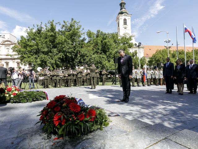 Bratislava SNP výročie oslavy pellegrini