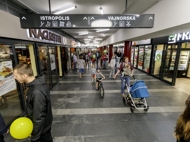 Bratislava Trnavské mýto podchod