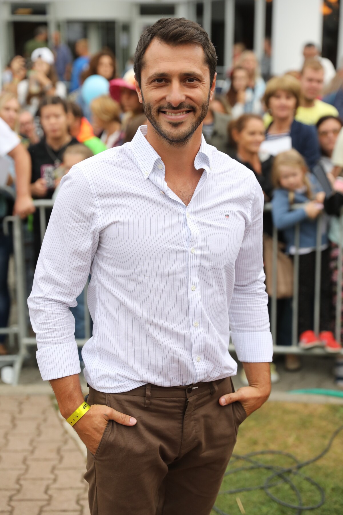 Herec Branislav Deák. 