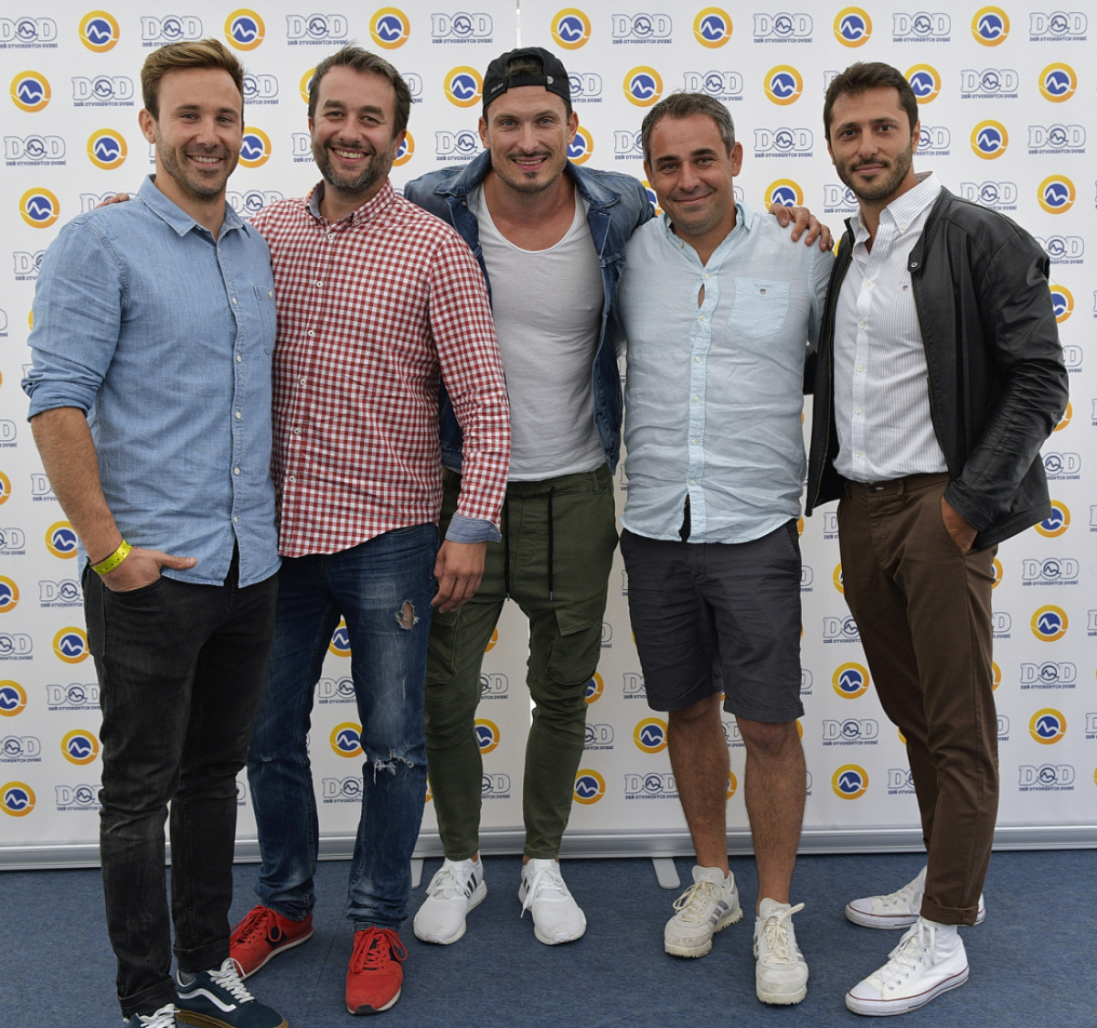 Marek Fašiang, Vladimír Kobielsky, Ján Koleník, Filip Tuma a Branislav Deák