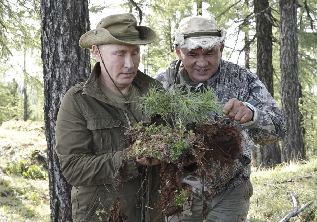 Rusko Putin dovolenka Sibír