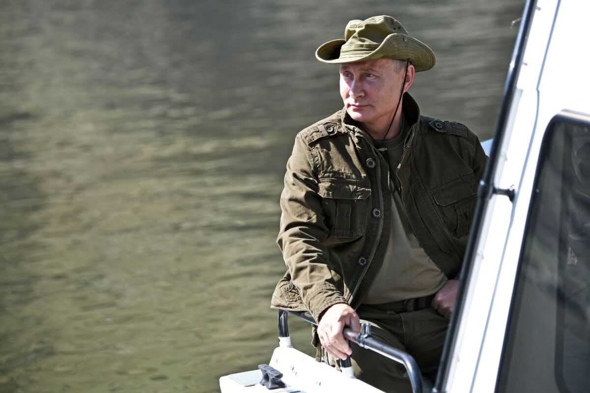 Rusko Putin dovolenka Sibír