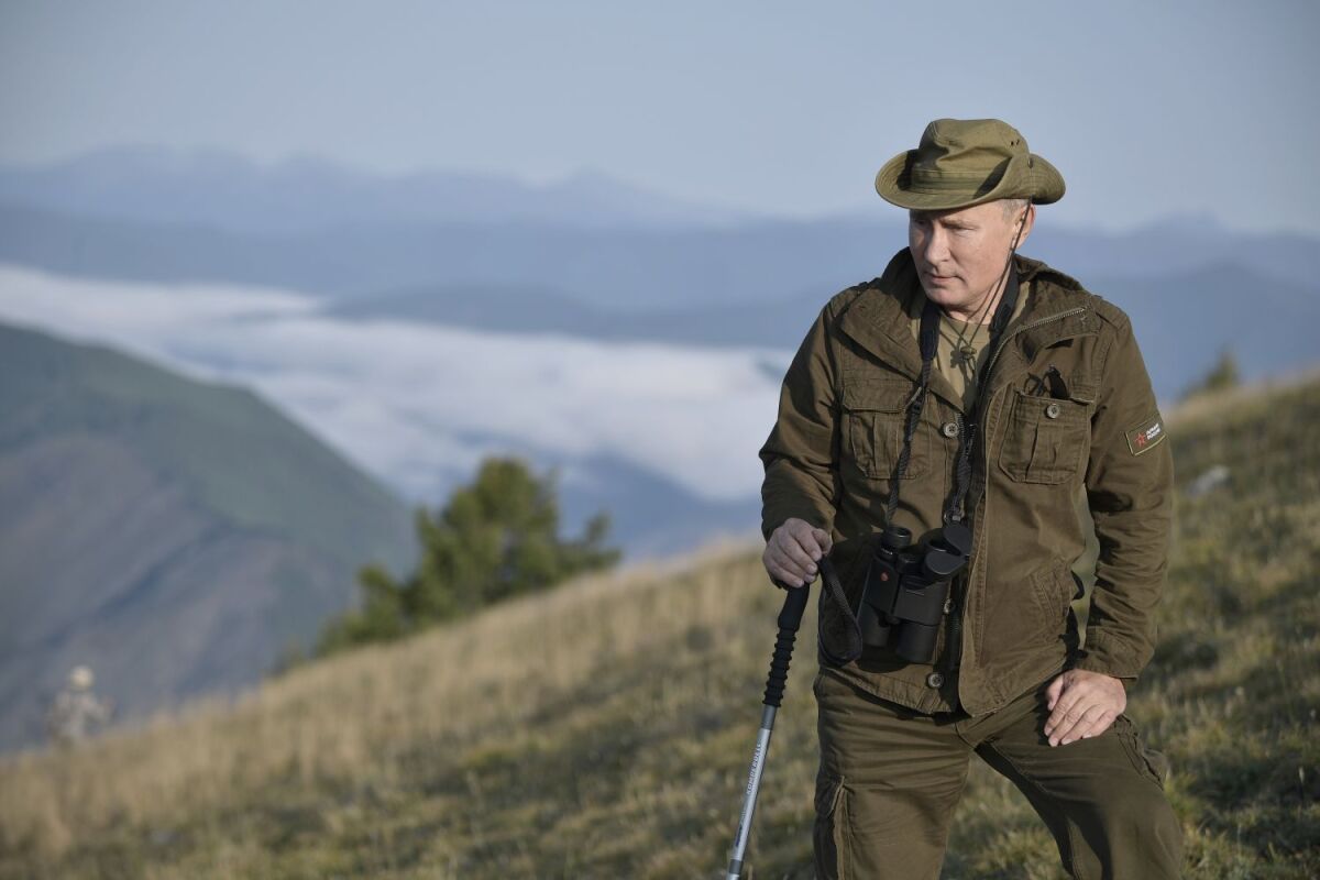 Rusko Putin dovolenka Sibír