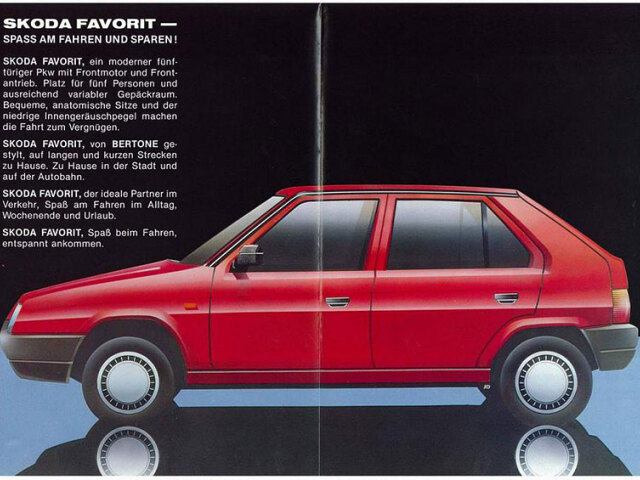 Škoda Favorit - 30 rokov