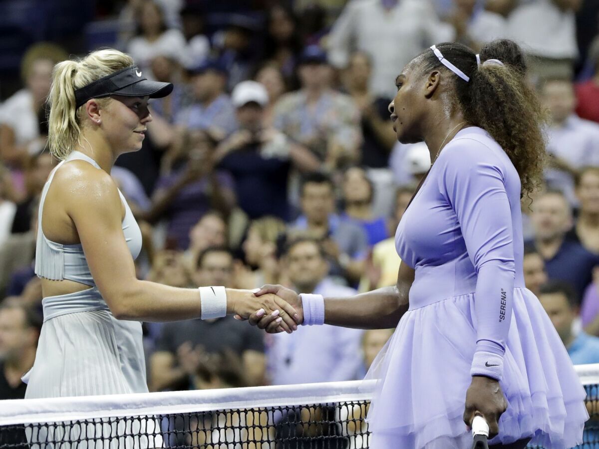 Serena Williamsová, Carina Witthöftová