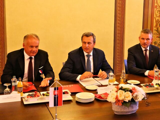 Andrej Kiska, Andrej Danko, Peter Pellegrini