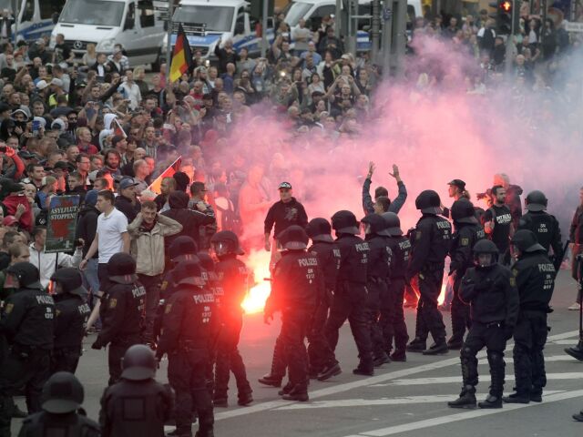 Nemecko Chemnitz zhromaždenie