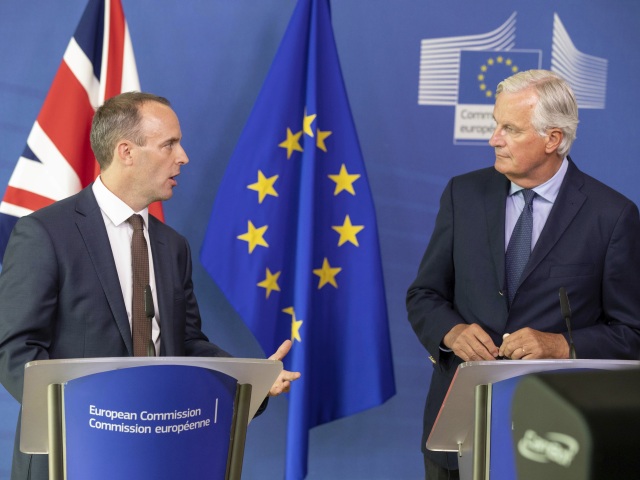 dominic raab, michel barnier