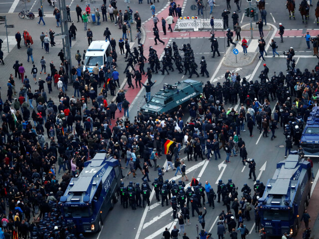 Chemnitz protest demonštrácia Nemecko