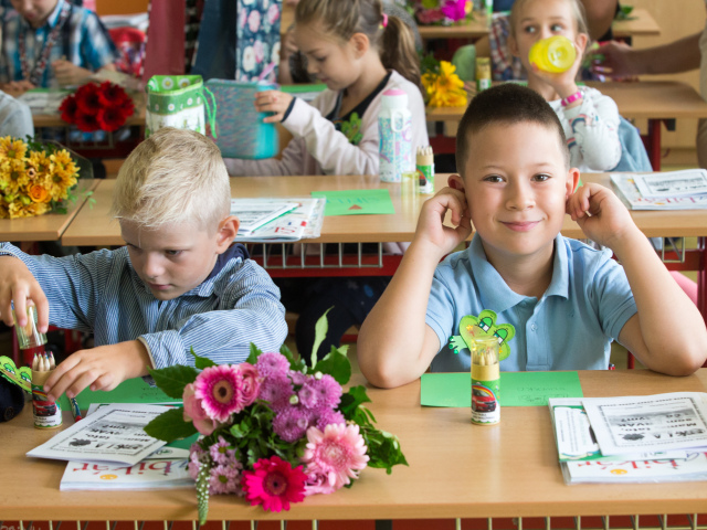 skola, 1 A, zaciatok, skolskeho roku, prvak, ZS Nevadzova