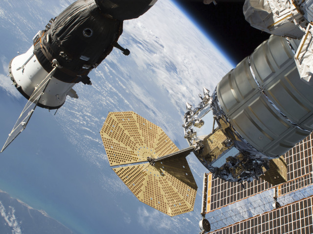 ISS Sojuz MS-09 Cyclus Northrop Grumman