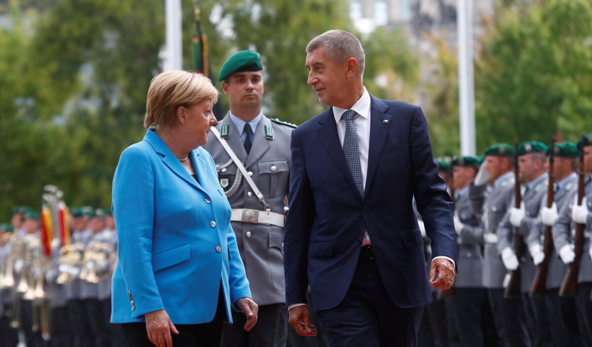 Angela Merkelová, Andrej Babiš