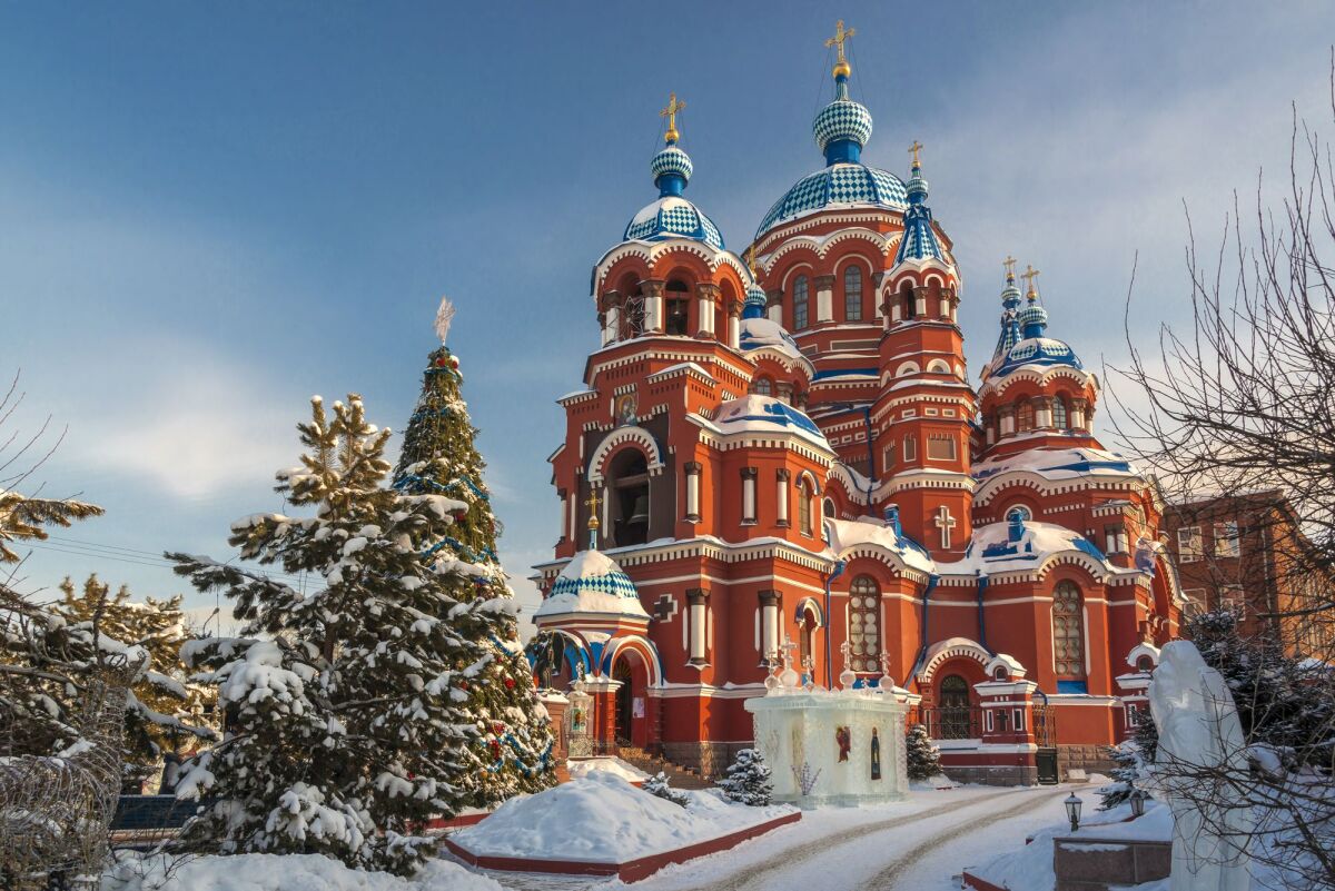 Rusko, chrám, Irkutsk
