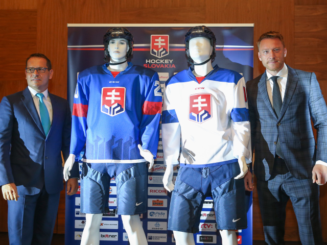 hokej, logo, dres, SZLH, Kohut, Hossa,