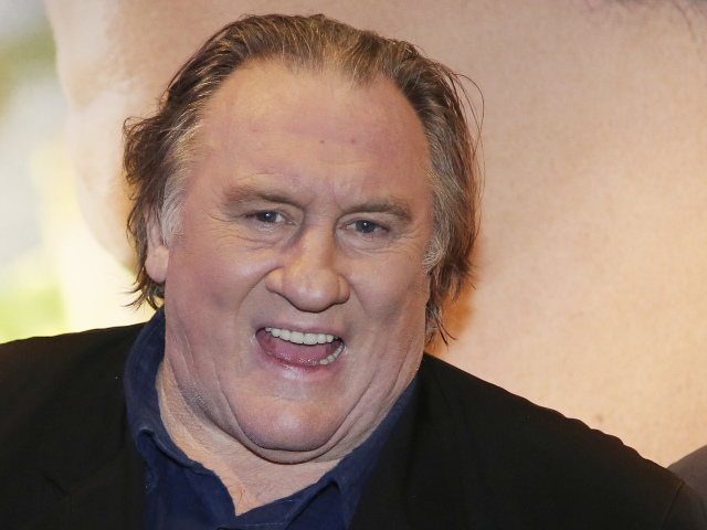 Herec Gerard Depardieu.