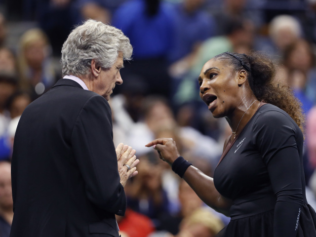 APTOPIX US Open Tennis serena