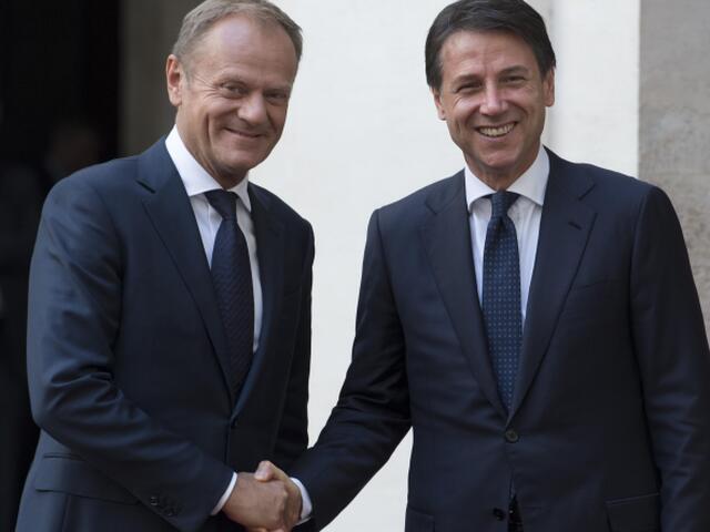 Giuseppe Conte, donald tusk