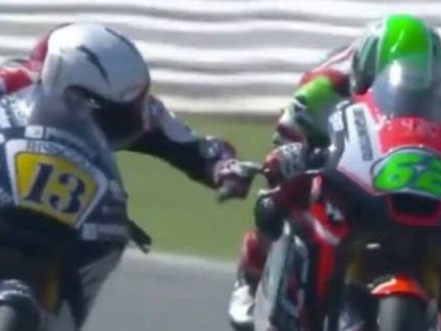 Moto2, incident