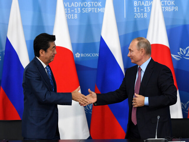 Vladimir Putin, Šinzo Abe