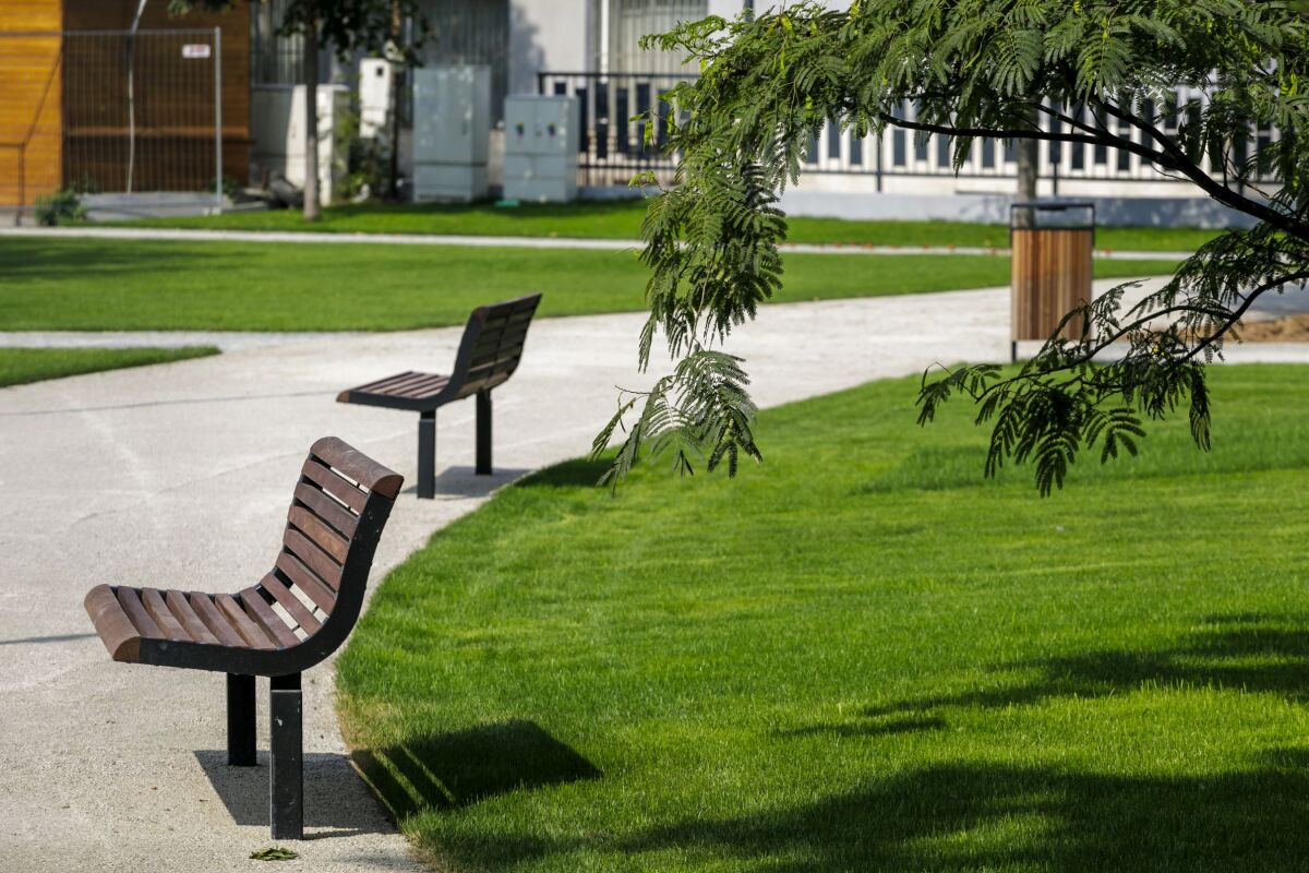 SR Bratislava zrevitalizovaný Landererov park BAX
