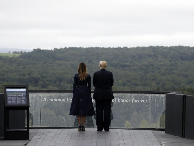 Donald Trump, výročie, pamätník