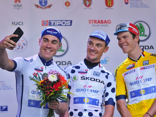 Fabio Jakobsen, Yver Lampaert, Bob Jungels