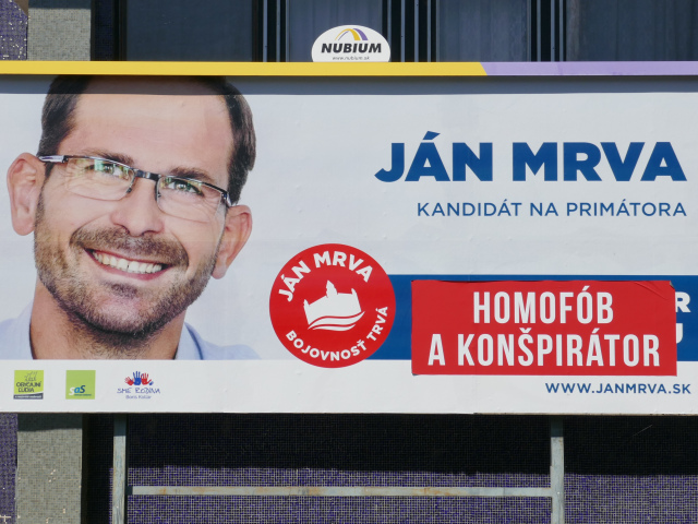 komunalne volby 2018, kampan, bilbord, billboard, Jan Mrva