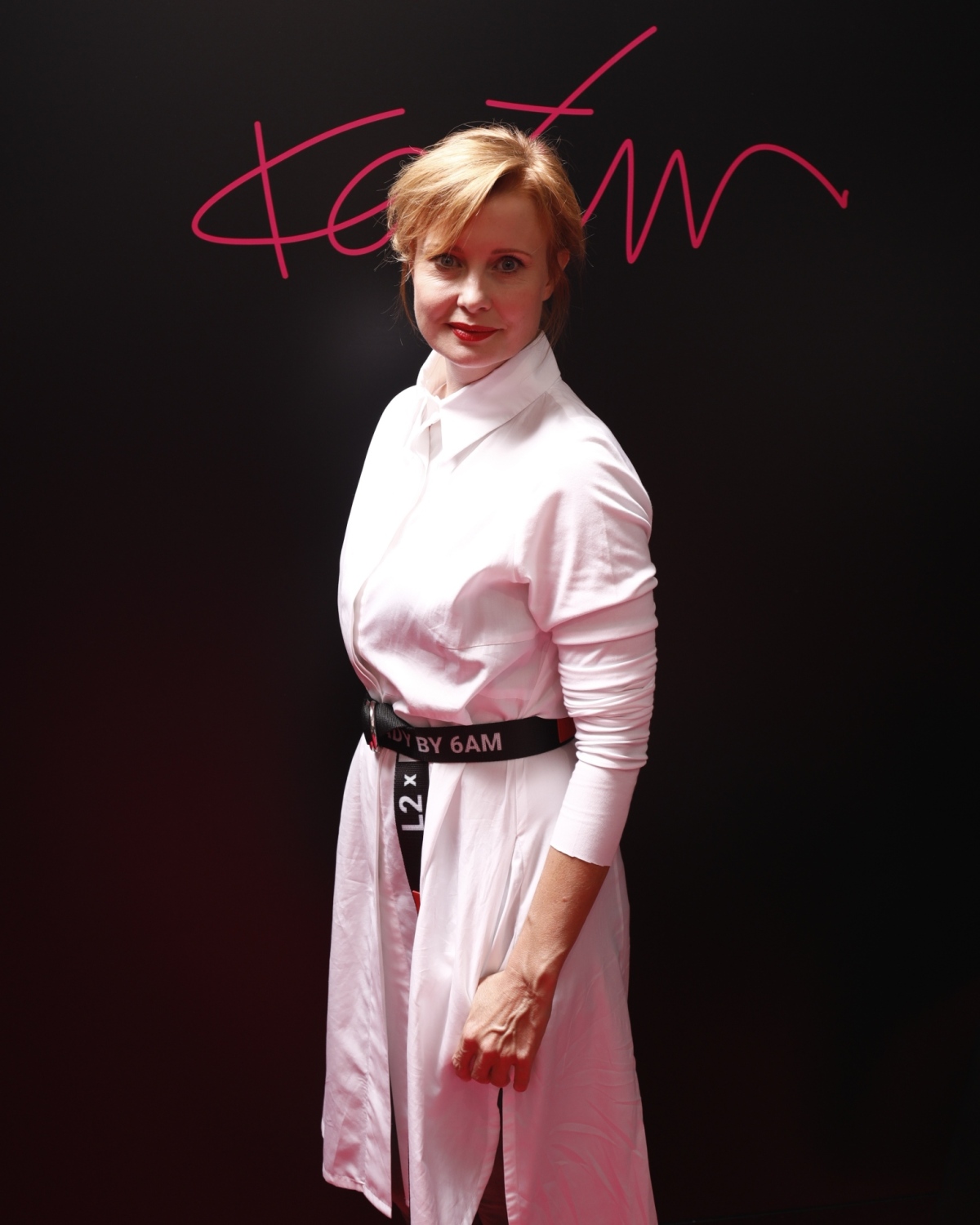 Herečka Jitka Schneiderová.