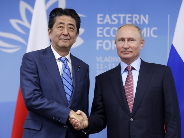 Šinzó Abe, Vladimir Putin