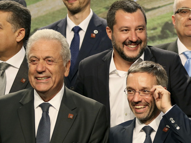 Salvini Kickl Avramopoulos Viedeň migrácia
