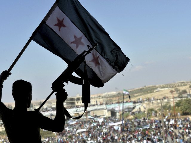 Sýria, Idlib, radikál, zbraň, vojna