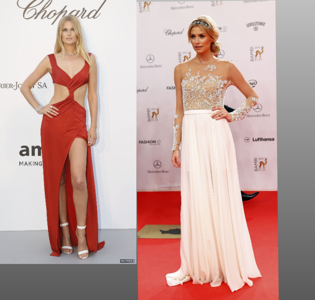 Toni Garrn a Lena Gercke