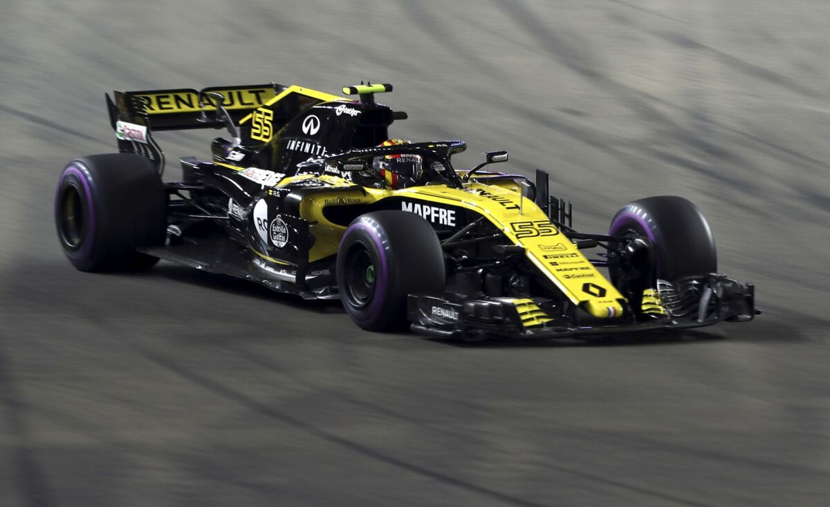 Singapore F1 GP Auto Racing