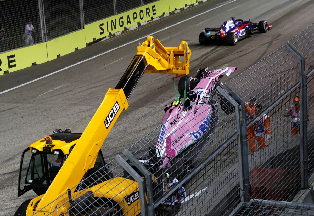 Singapur F1 motorizmus VC Singapuru