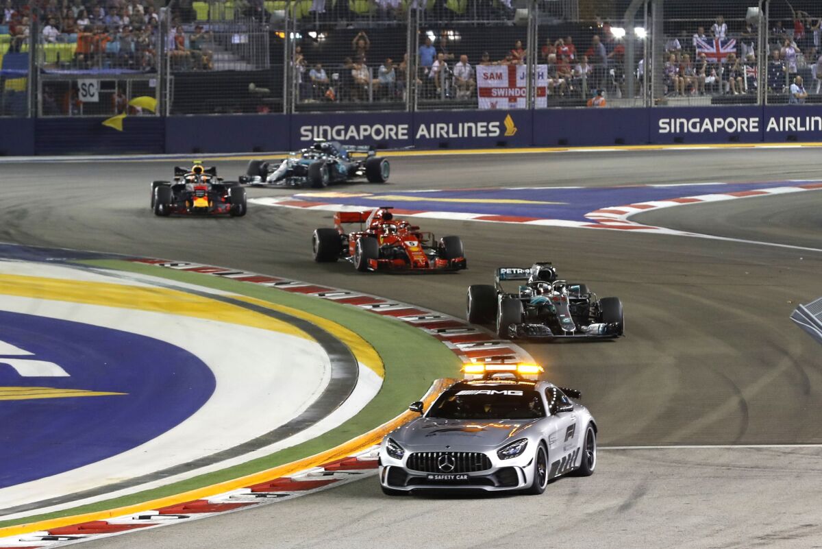 Singapur F1 motorizmus VC Singapuru