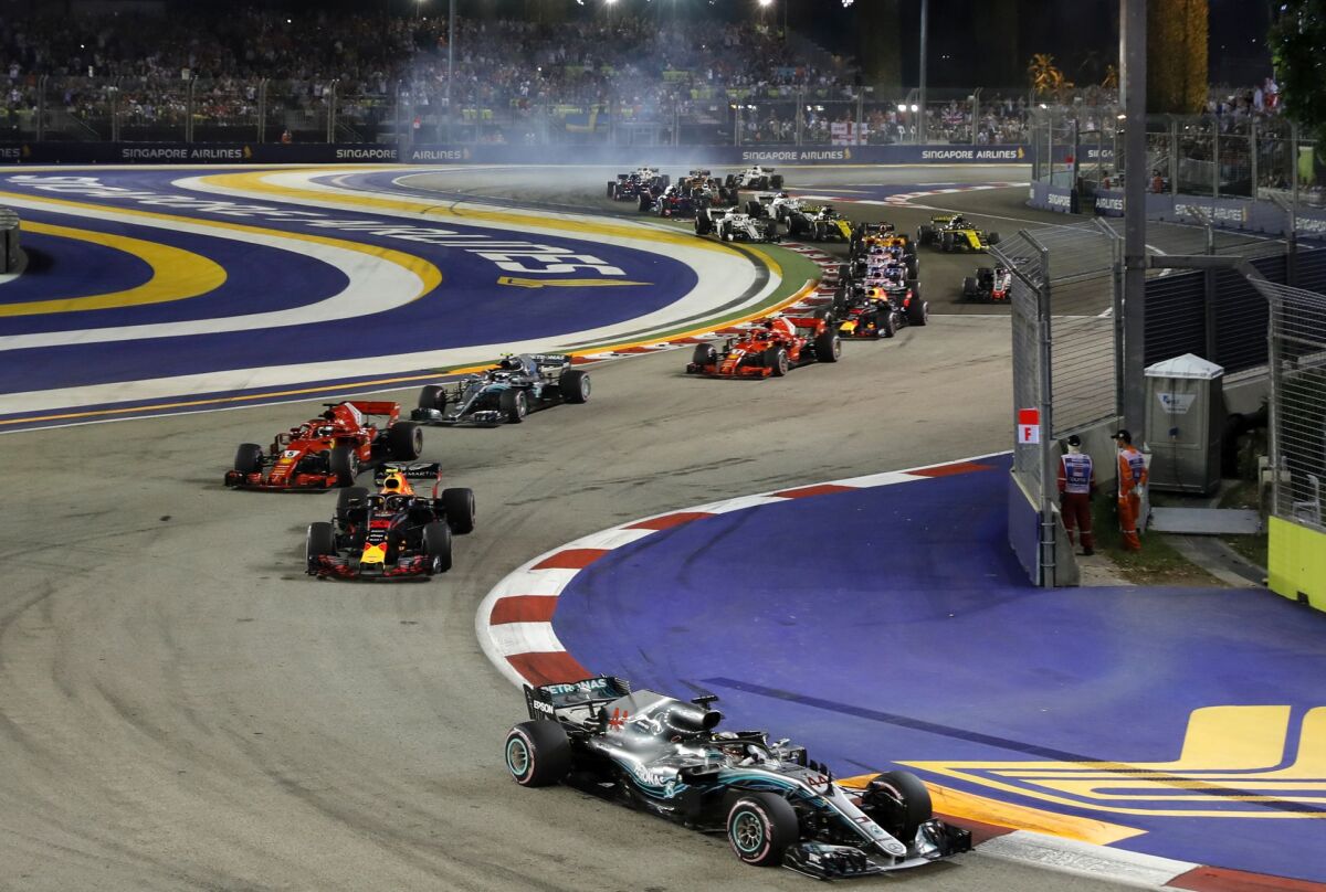 Singapur F1 motorizmus VC Singapuru