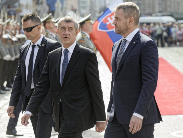 andrej babiš, peter pellegrini, stretnutie