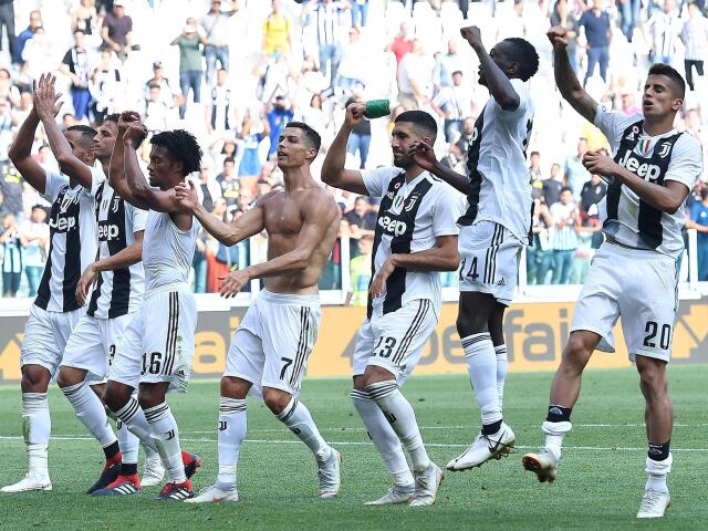 ronaldo juventus futbal