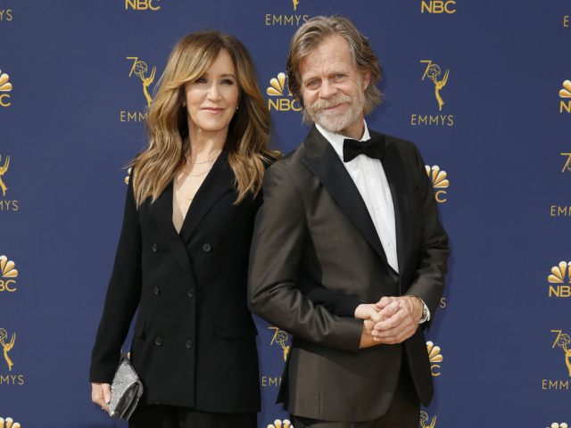 Herečka Felicity Huffman a jej manžel William H. Macy.