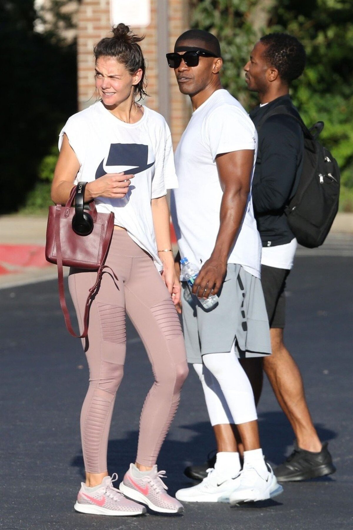 Dvojica Katie Holmes a Jamie Foxx spoločne na návšteve Atlanty.
