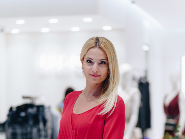 Moderátorka Marianna Ďurianová. 