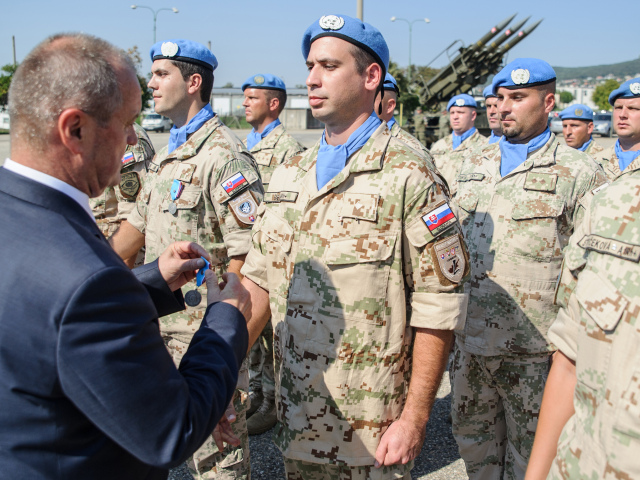 OSSR: Privítanie vojakov z misie UNFICYP na Cypre